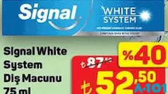 SİGNAL WHİTE SYSTEM DİŞ MACUNU 75 ML